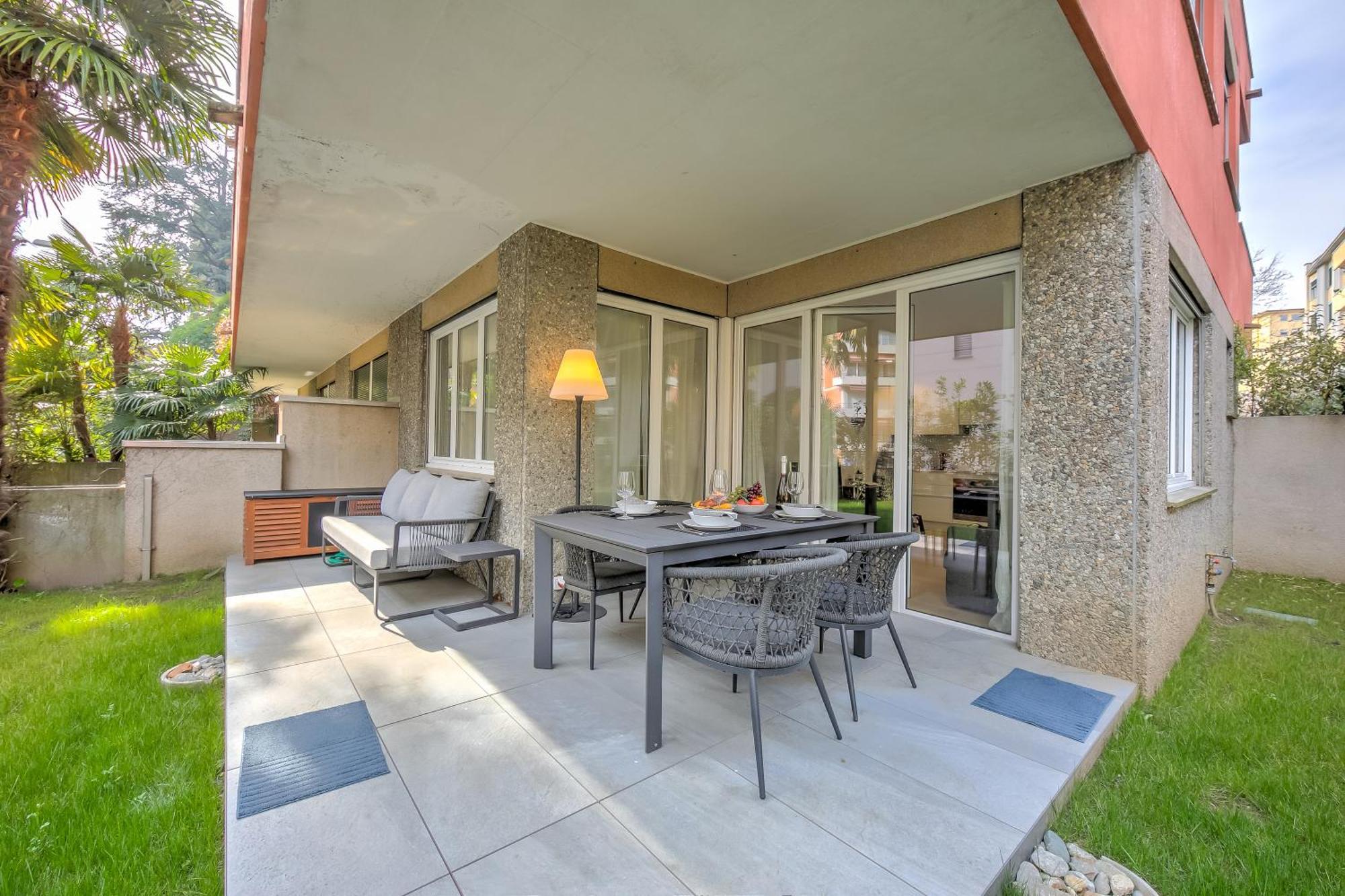 Apartamento Res. San Marco 1 Lugano Exterior foto