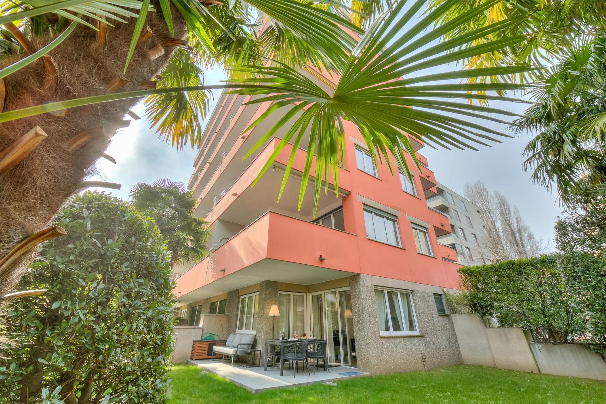 Apartamento Res. San Marco 1 Lugano Exterior foto