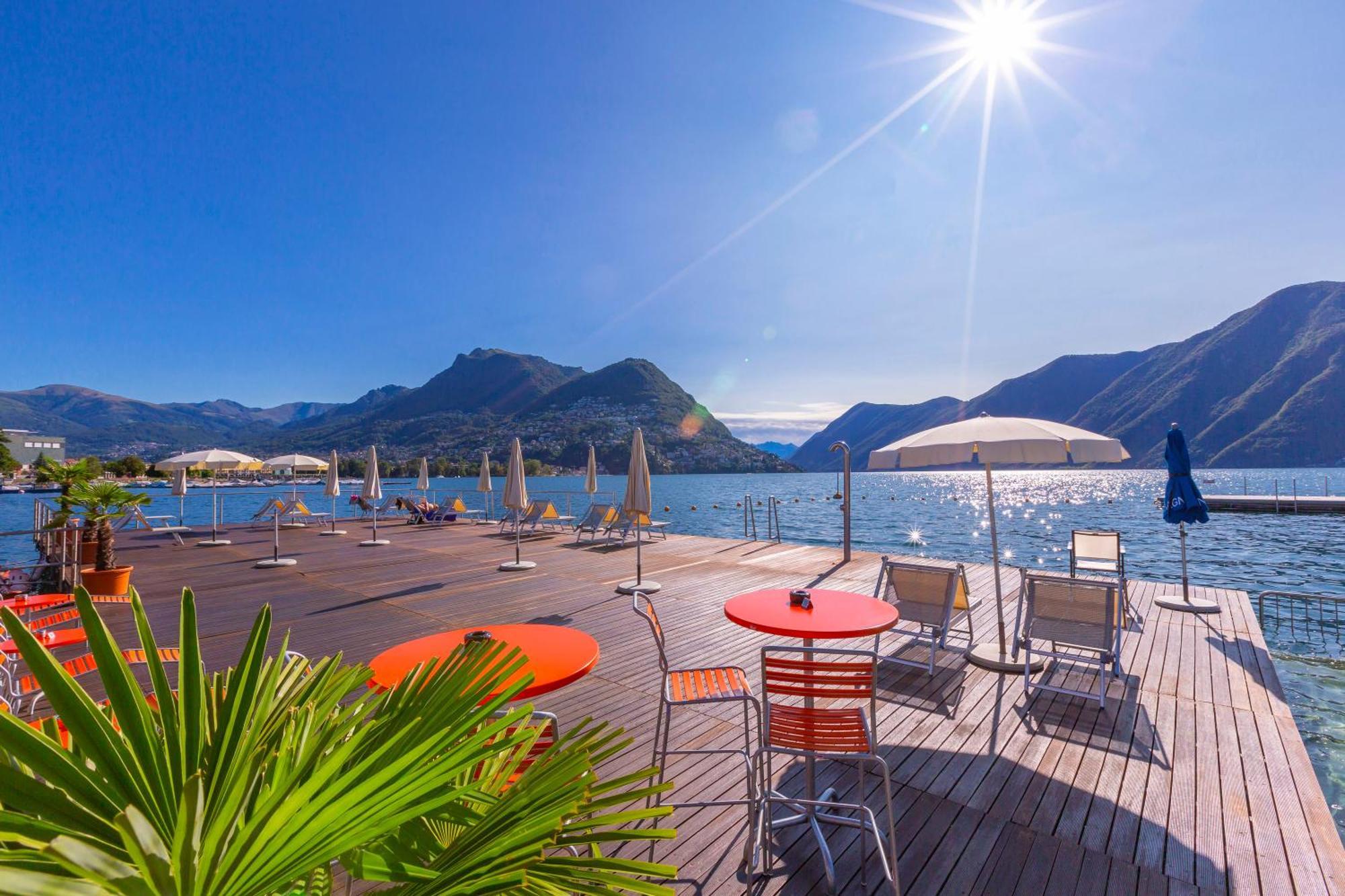 Apartamento Res. San Marco 1 Lugano Exterior foto