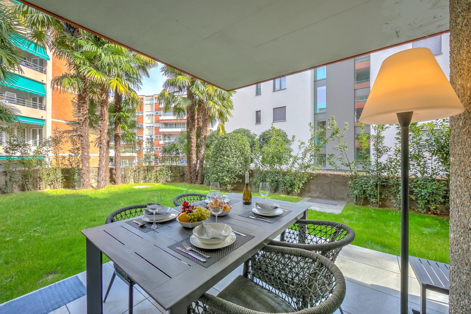 Apartamento Res. San Marco 1 Lugano Exterior foto
