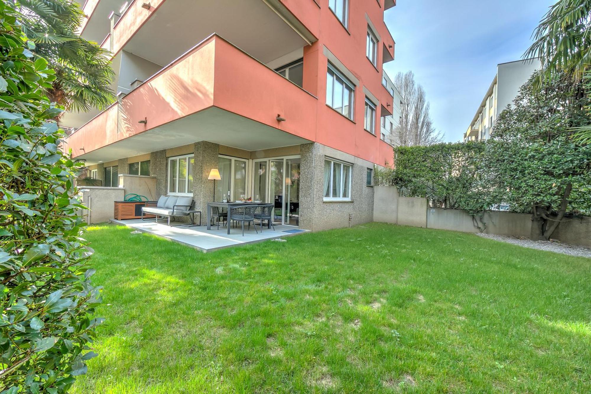 Apartamento Res. San Marco 1 Lugano Exterior foto